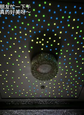 【DIY星空顶】夜光星星墙贴卧室怕黑学生宿舍天花板发光装饰贴纸
