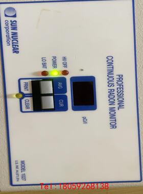 【非标价】美国sun nuclear 1027氡连续监测仪！
