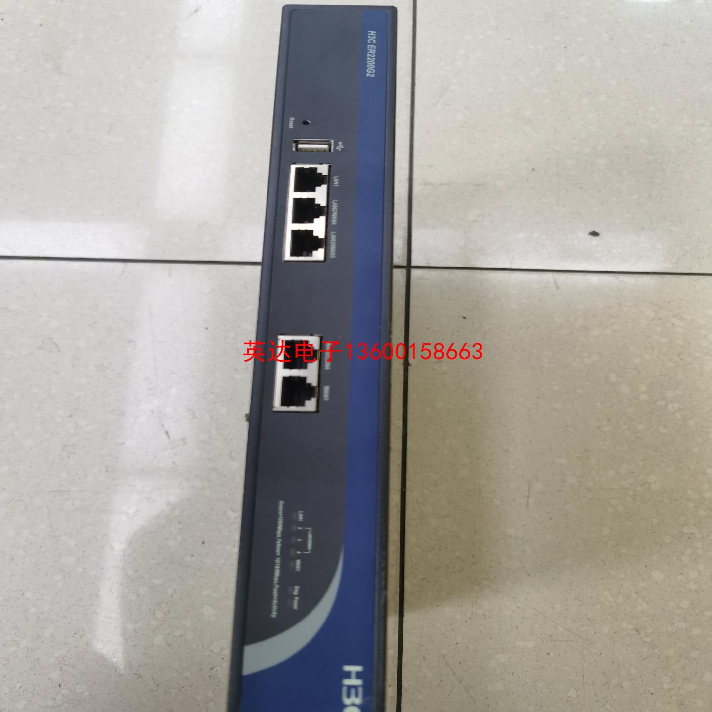 刚刚下架一台H3C  ER2200G2千兆路由器有喜欢的老铁