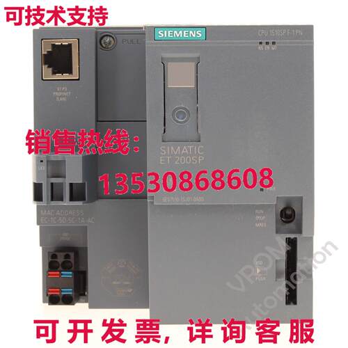 6ES7 510-1SJ01-0AB0 /FS: 08 CPU SIMATIC ET 200SP库存现货