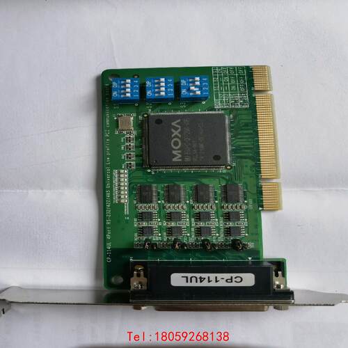【非标价】摩莎MOXA CP-114UL 4口PCI串口卡 RS-23