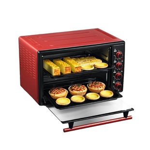 苏勒家用多功能大容量45升电烤箱烘焙商用三层烤烧饼烤馍披萨烤肠