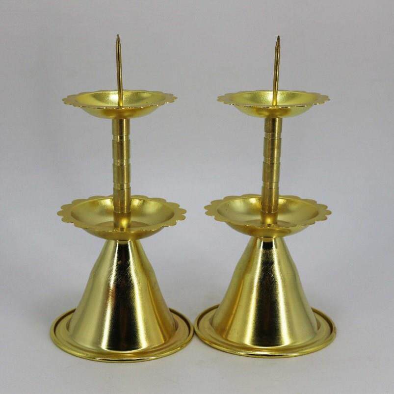 厂家香炉蜡烛台座拜祖先烛台香火烛台祭祖烛台上供烛台腊烛台中式