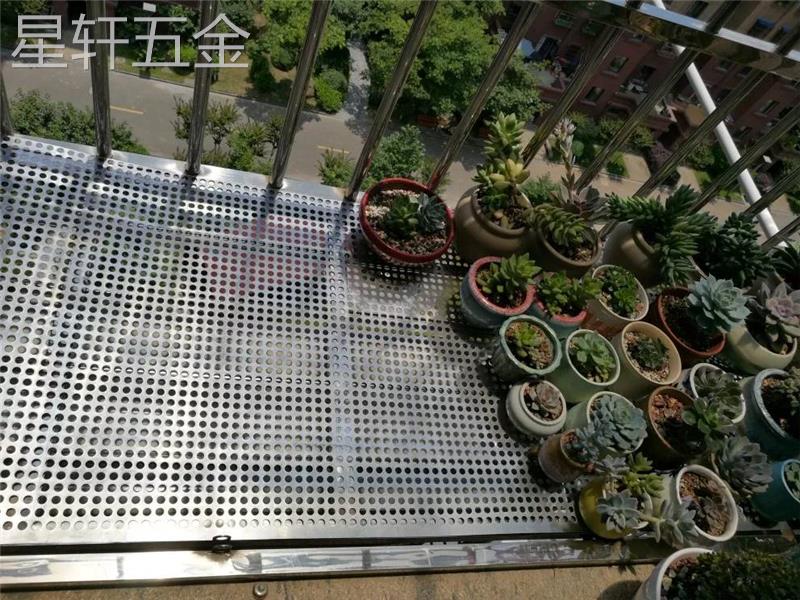304不锈钢冲孔网冲孔板塑料孔板花架垫板阳台防盗网垫板打孔垫板