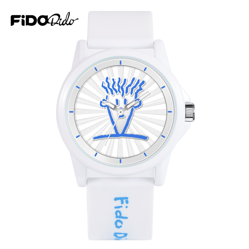 FidoDido简约大logo手表