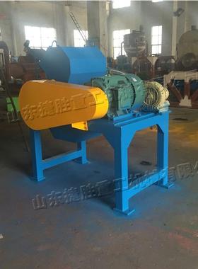 PVC薄膜废旧橡胶粗碎机 Rubber pellet achine 小型橡胶撕碎机