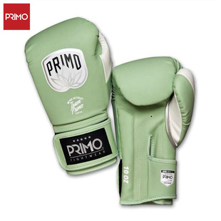 Primo泰拳拳套拳击手套PU皮 绿色