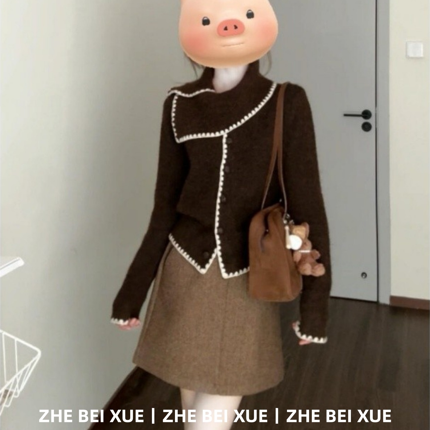 【赠送运费险】长袖上衣半身裙子