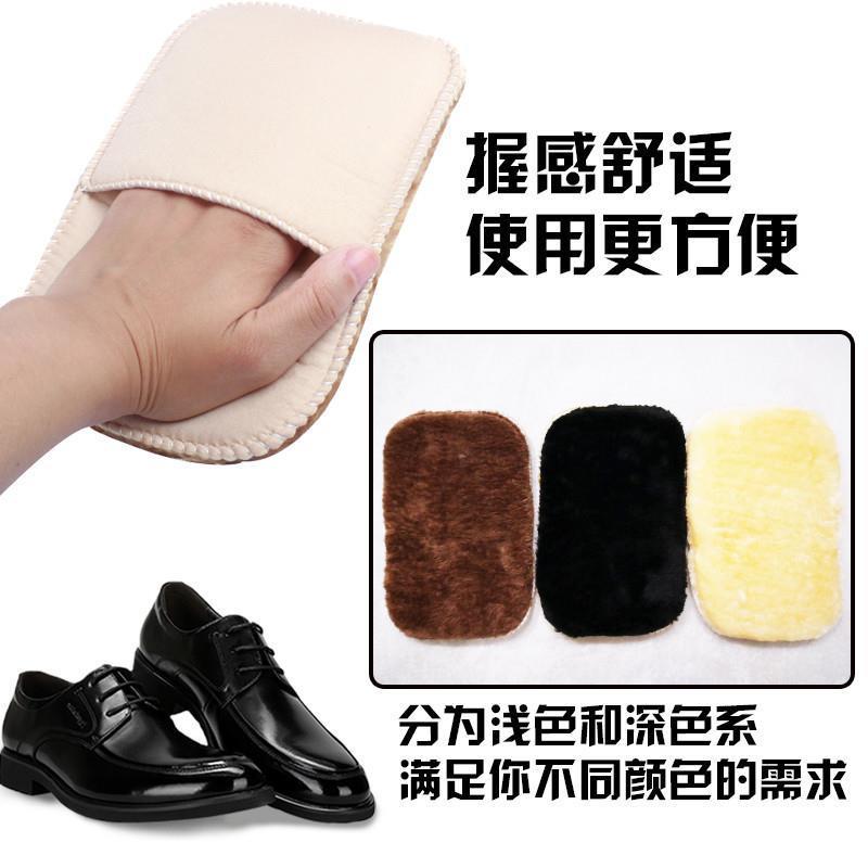 专业擦鞋布高档擦鞋布加大厚多功能抛光上光擦鞋手套皮衣皮包皮鞋图片