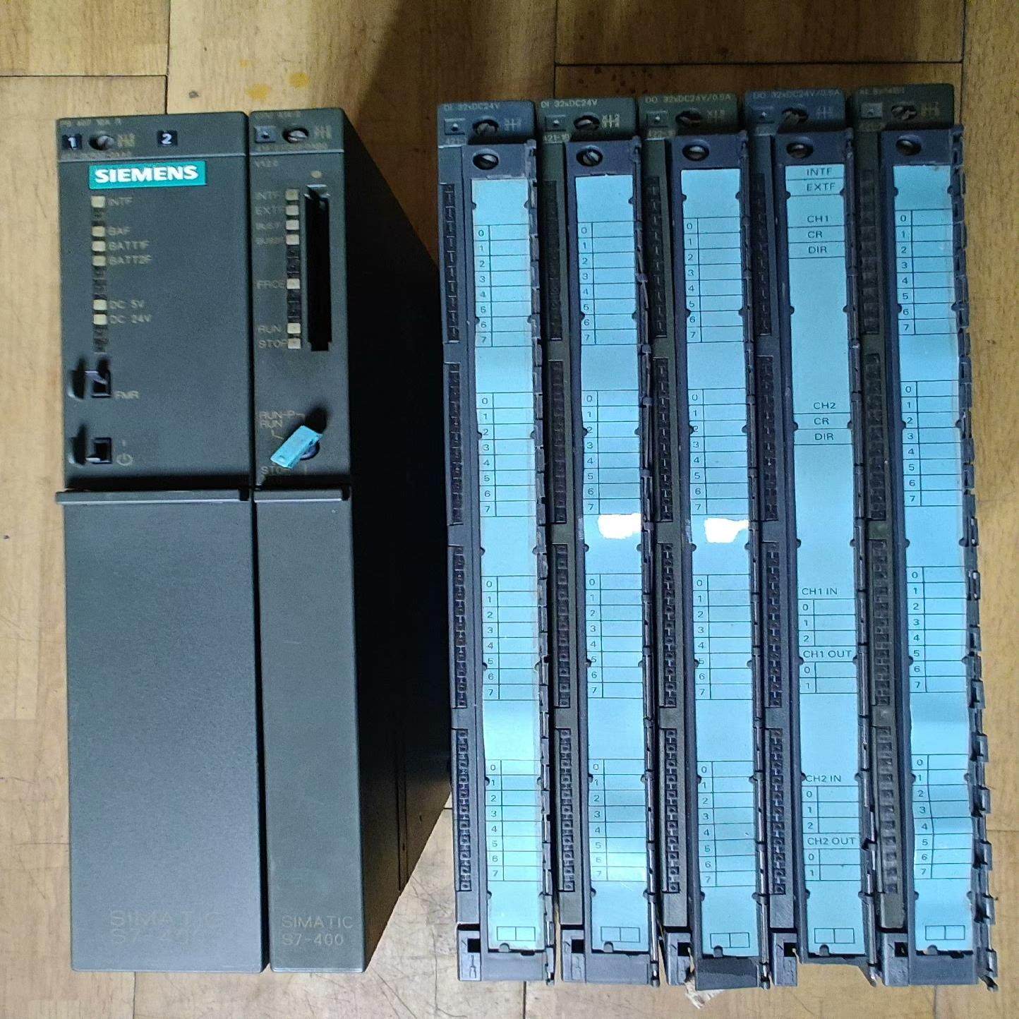 （设备配件）西门子414模组一套，主机414–2XG03 其他型