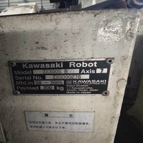 川崎ZX300S B机器人现货，负重300公斤，配电