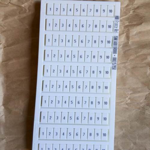 ABB端子SNK系列端子附件标记号MC512PA1-10(x10)Horizontal议价