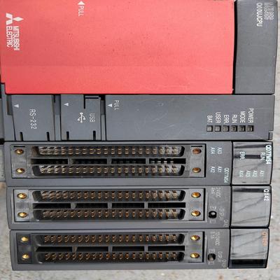 PLC，套装Q00UJCPU，QD77MS4，QX42，