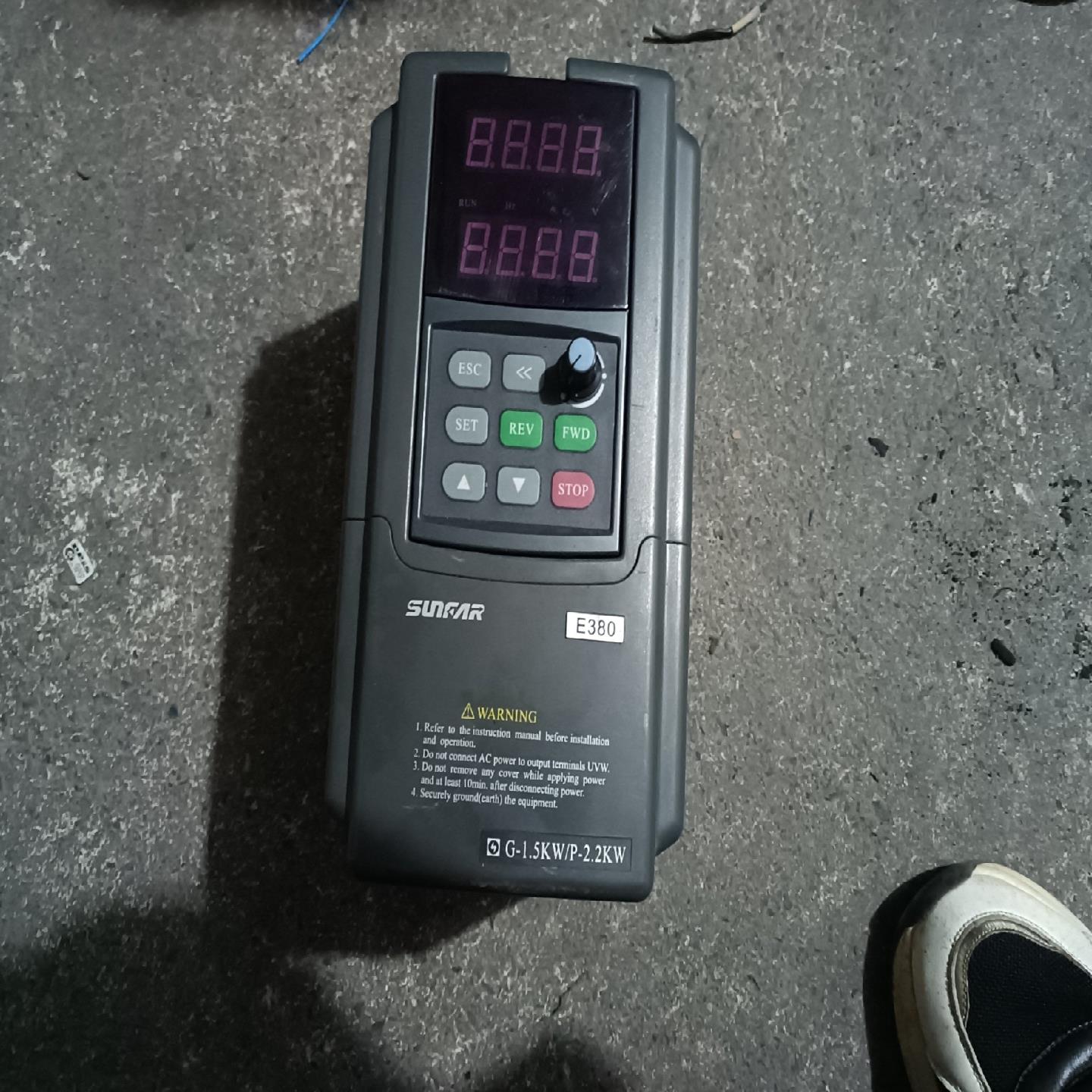 四方变频器 E380-4T0015G/0022P 功能测试完