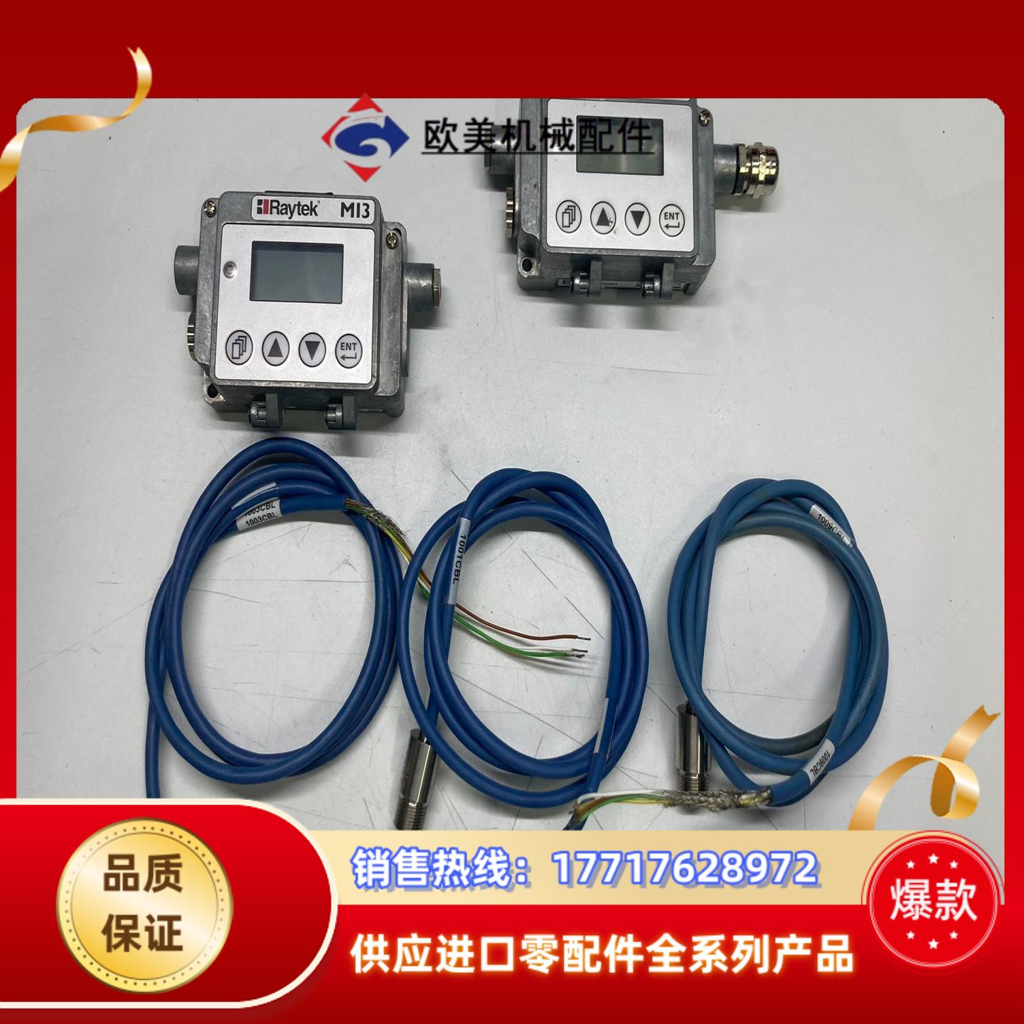 Raytek雷泰MI1310LTS在线测温探头；MI3COM议价