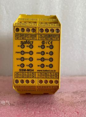 SAFECT安全继电器SAFECT SSM-MG4 24VDC议价