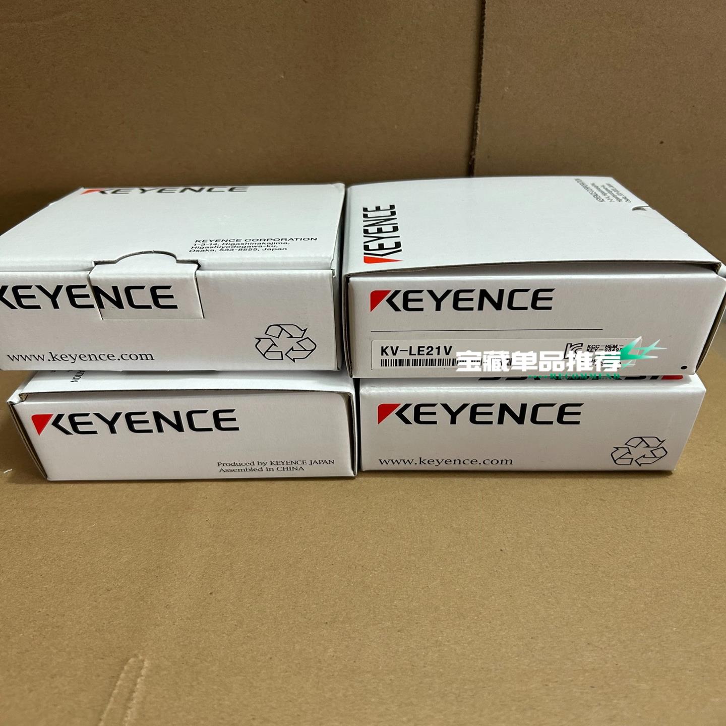 [德峰]基恩士PLC模块 KV-LE21V，年份2022，实物图。