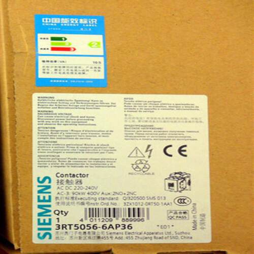 3RT5056-6...6 接触器 3RT5056-6AP36/6AF36 220V 110V