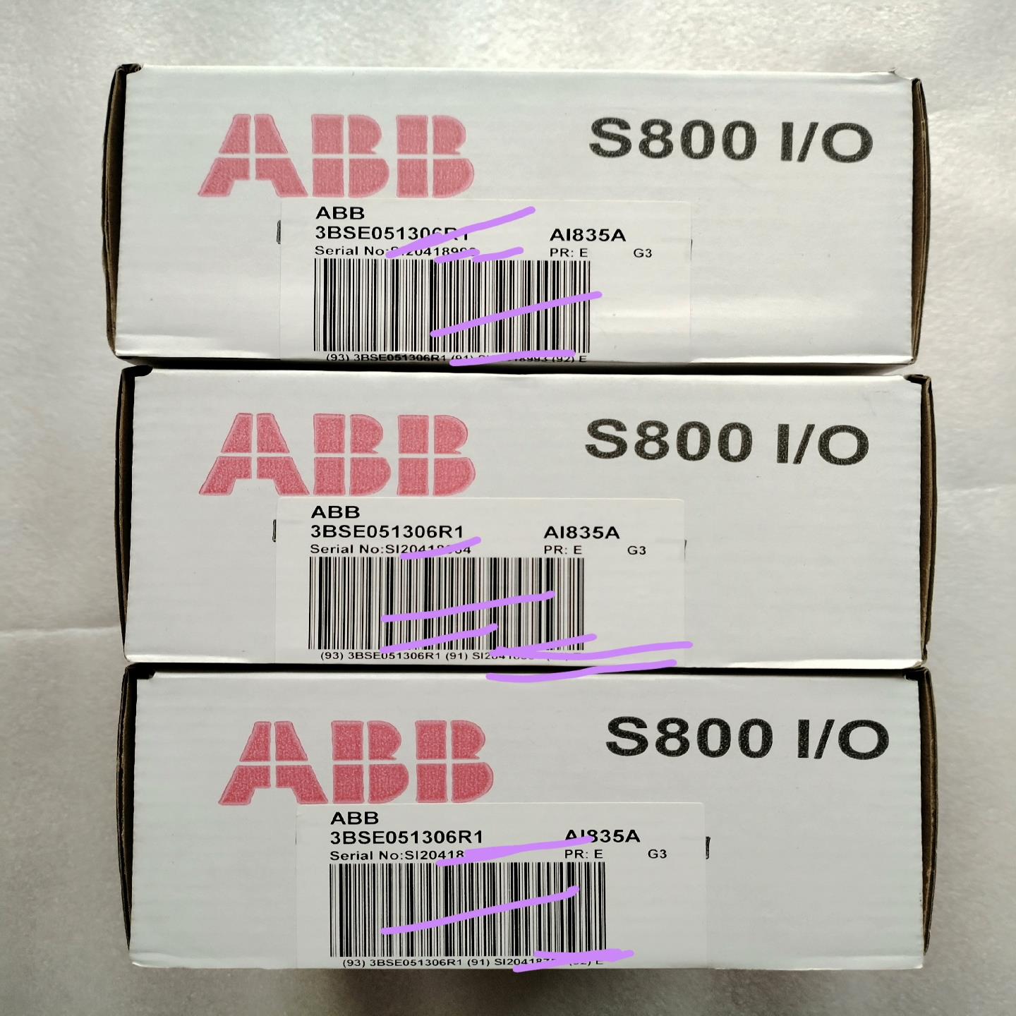 [德峰]ABB模块，型号AI835A，实物如图。