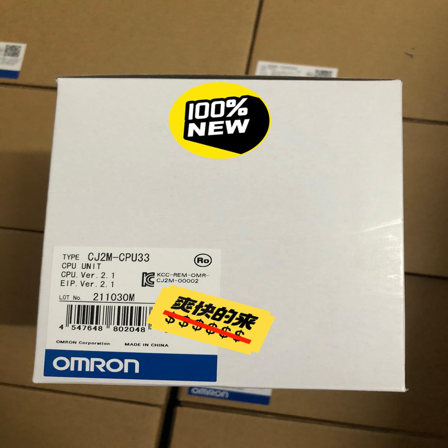 CJ2M-CPU33  CPU32 便宜出，21年产。