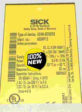 （议价）原装德国西克SICK光电传感器UE48-2OS3D2 订