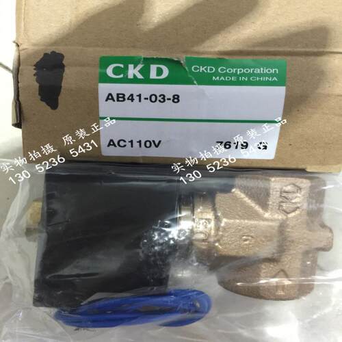 CKD 喜开理电磁阀AB41-02-6-H5MBZ-AC220V议价