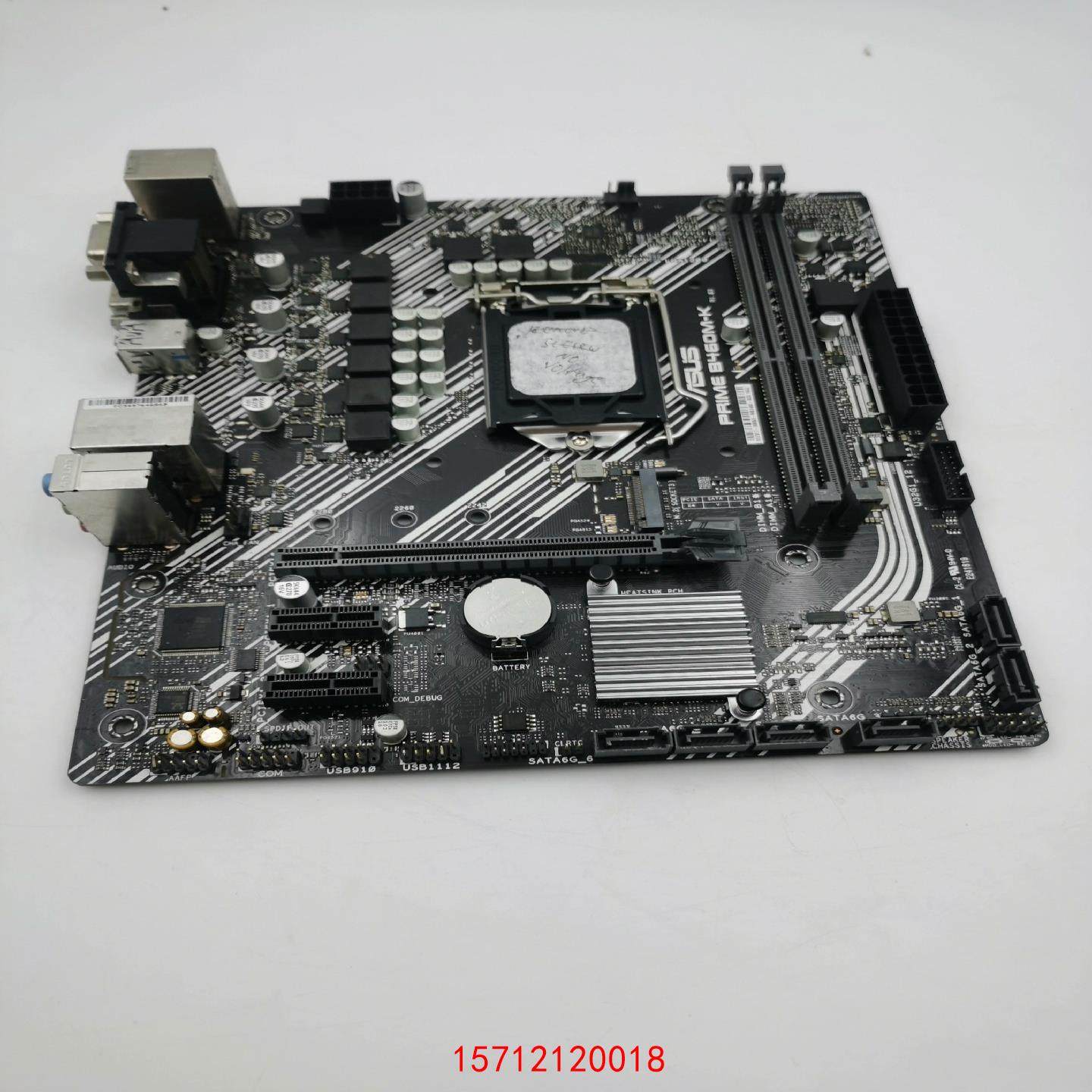 【宏鑫发工控】华硕b460m-k主板,支持10代cpu,带m2的接口,议价