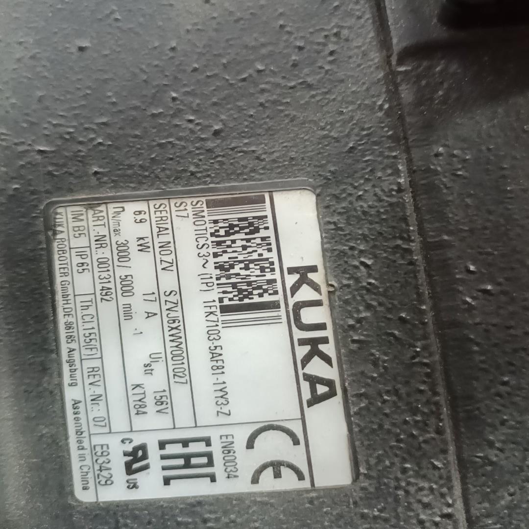 [德峰]库卡机器人电机1FK7103-5AF81-1YY3-Z
