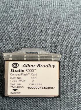 {雅致机械商行}AB stratix 8000内存卡 1783-MCF工作