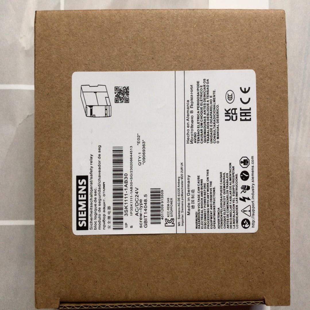 （设备配件）西门子3SK1111-1AB30安全继电器