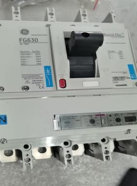 原装GE通用塑壳断路器FG630.4P.630A附件全齐