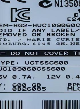 华为 RH885 RH2288H V2 V3 600G 2.