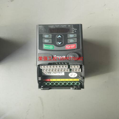 【荣强工控】拆机英威腾变频器 0.7KW 380V 缺盖子