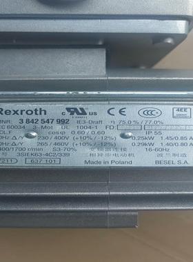 力士乐电机 Rexroth  3SIEK63-4C2/339