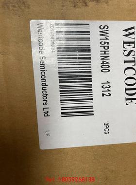 【非标价】新模块SW15PHN400 WESTCODE晶闸管模块ORI