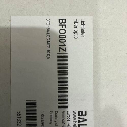 （设备配件）BFO 18A-LGG-MZG-10-0,5 BFO001Z