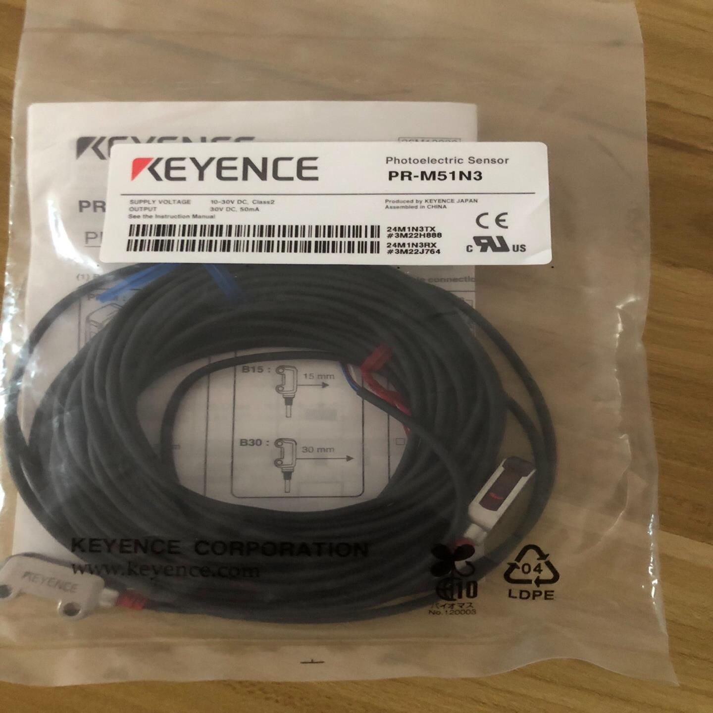 基恩士光电开关 PR-M51N3，全新原装正品，一