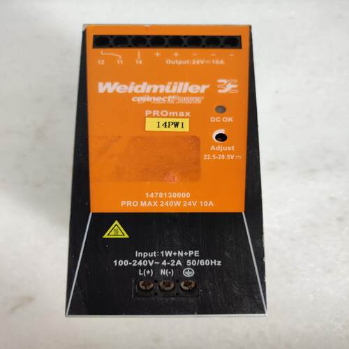 魏德米勒Weidmuller PRO MAX 240W 24