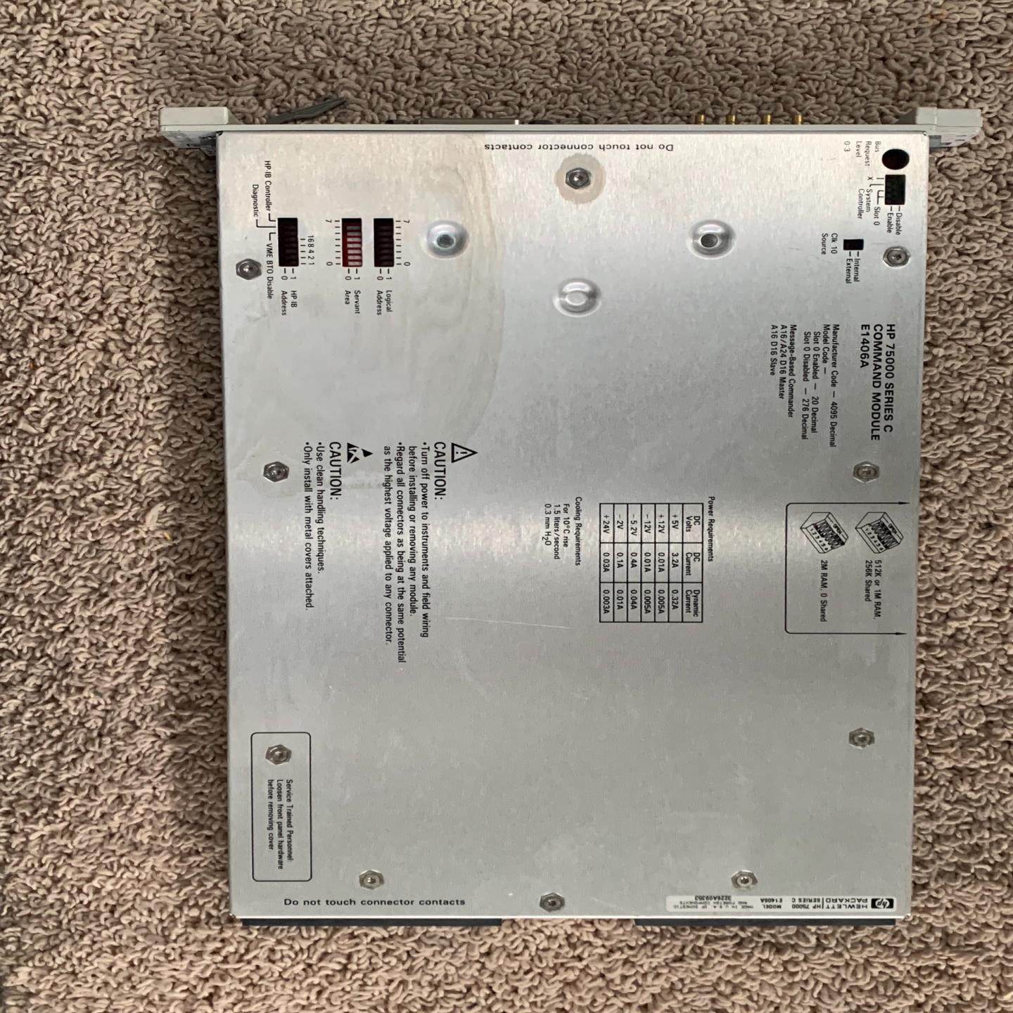 （设备配件）HP 75000 SERIES Ｃ COMMAND MODU