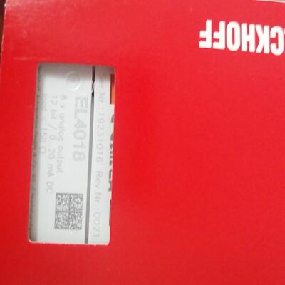 【工控自动化】倍福模块 EL4018  需要的朋友联系议价