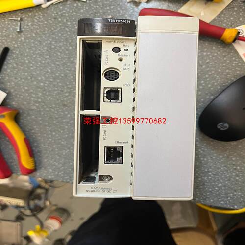 【荣强工控】施耐德TSXP574634M。功能正常，成色如图