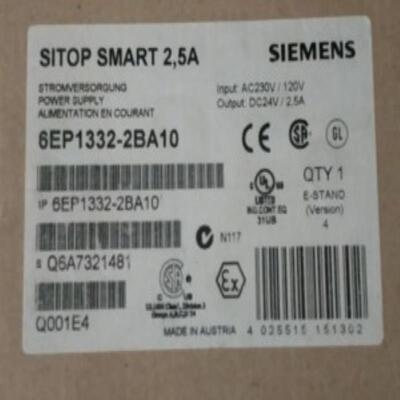 6EP1332/1333-2BA10/2BA20 SITOP电源 6EP1 332/1334-2BA10/2AA01
