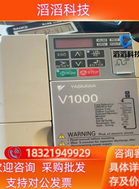 现货安川变频器CIMR-VB4A0004BBA成色很漂亮