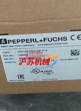 倍加福PCV100-F200-SSI-V19全新原装正品