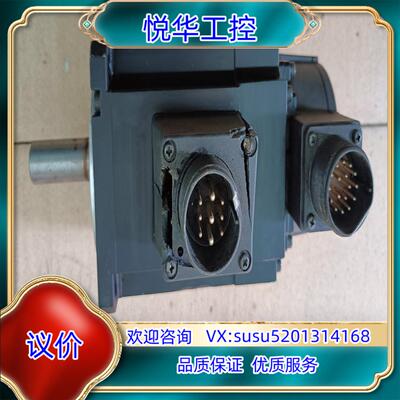 原装1千瓦MSME102GCHM带刹车电机，插头处烂了点议