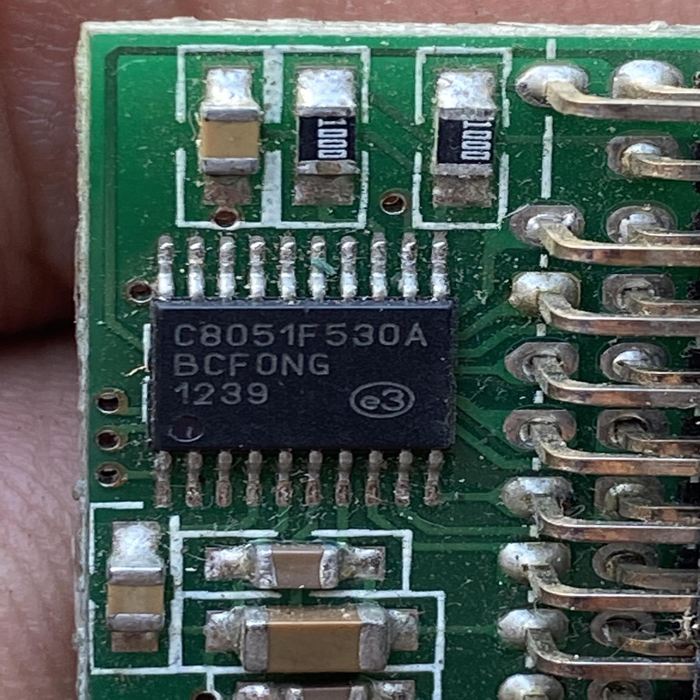 C8051F530A有做联系