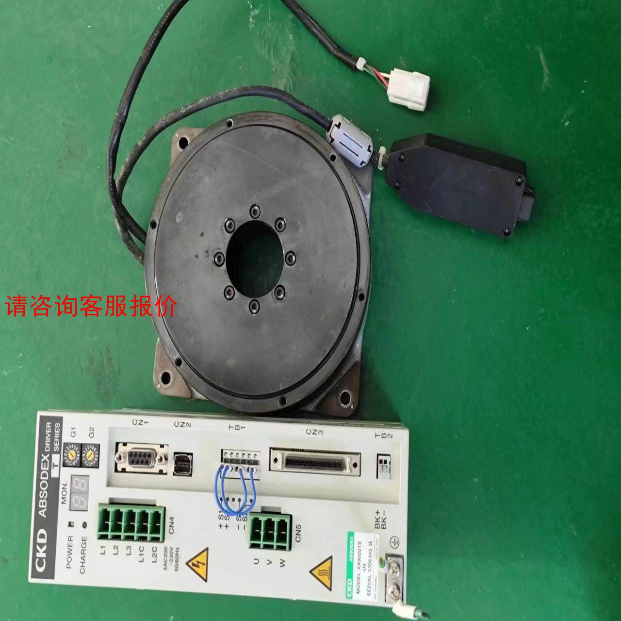 【环球】CKD直驱DD马达电机AX4009T-P3驱动器AX900