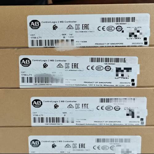1756-L71 全新AB原装PLC现货 议价