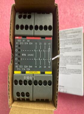 RT6 24VAC ABB安全继电器模块 订货号2TLA010026R0200 议价