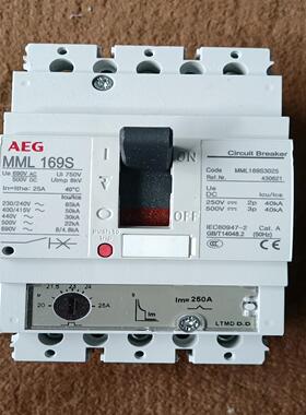原装AEG空气开关MML169S3025-25A